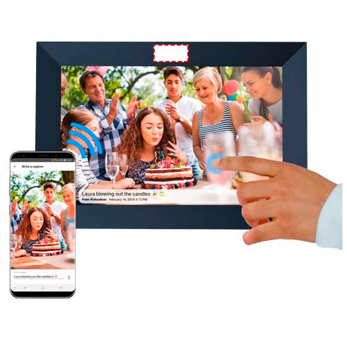 Prixton Prado 10 tum Frameo digital fotoram med wifi