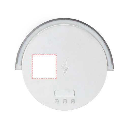 Prixton 4-i-1 Bluetooth®-högtalare på 10 W med LED-lampa och trådlös laddningsbas