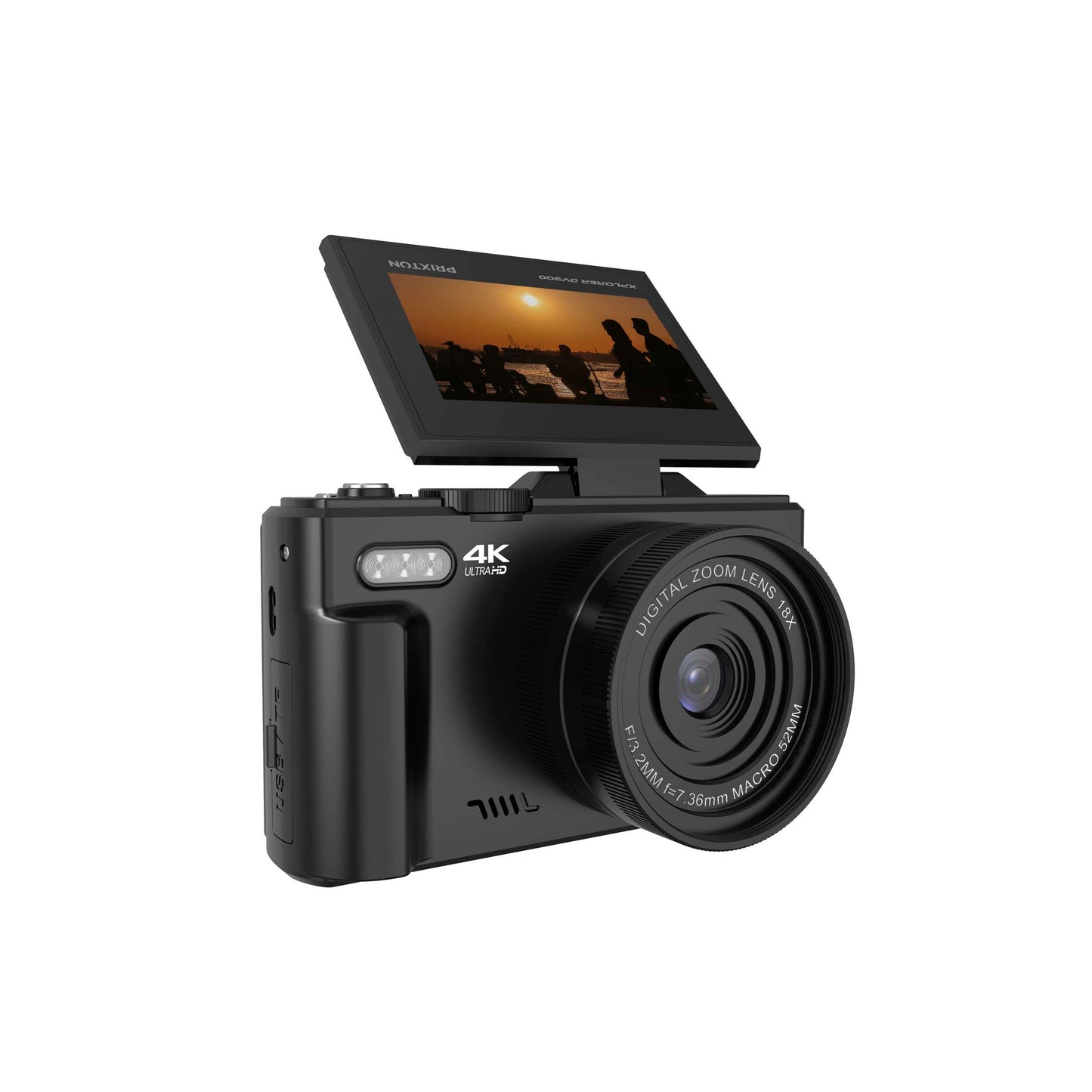 Prixton DV900 XPLORER 4K-digitalkamera