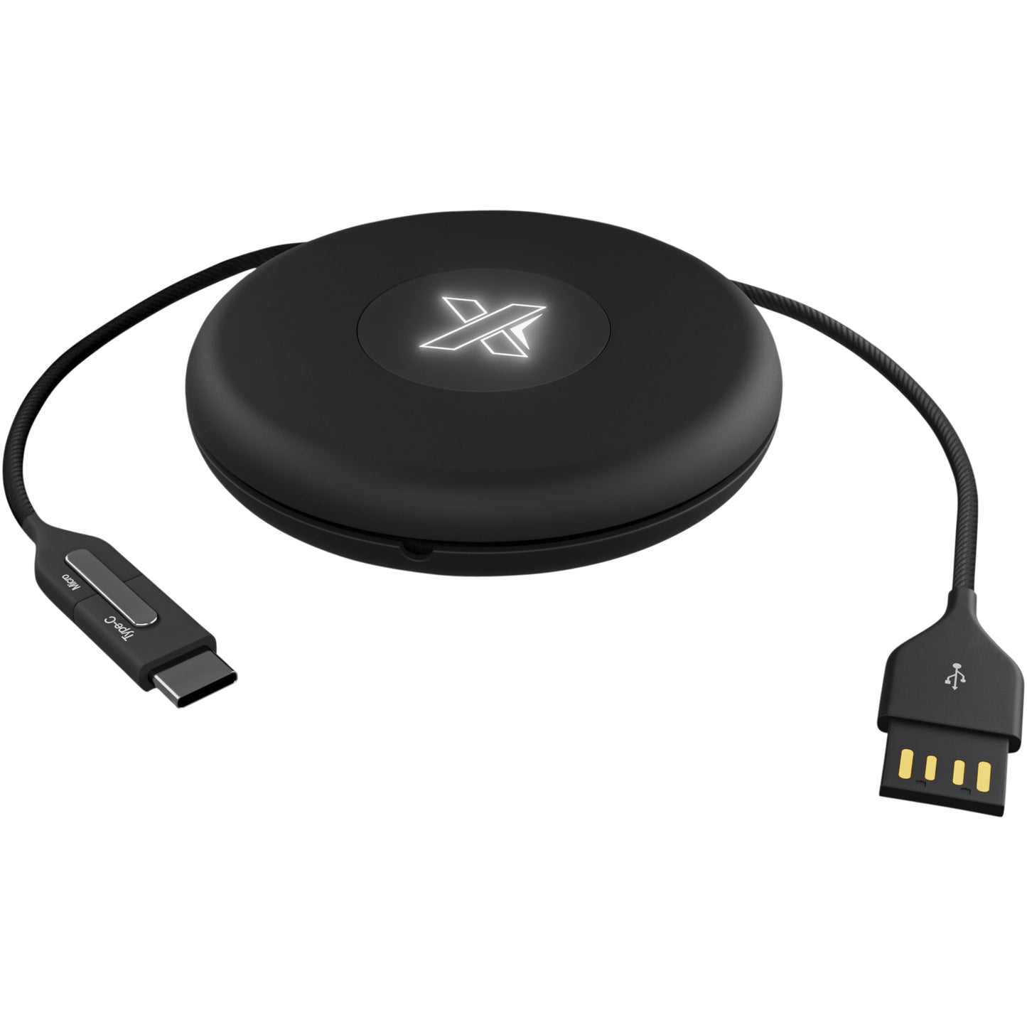 SCX.design C18 3-i-1 light-up resekabel