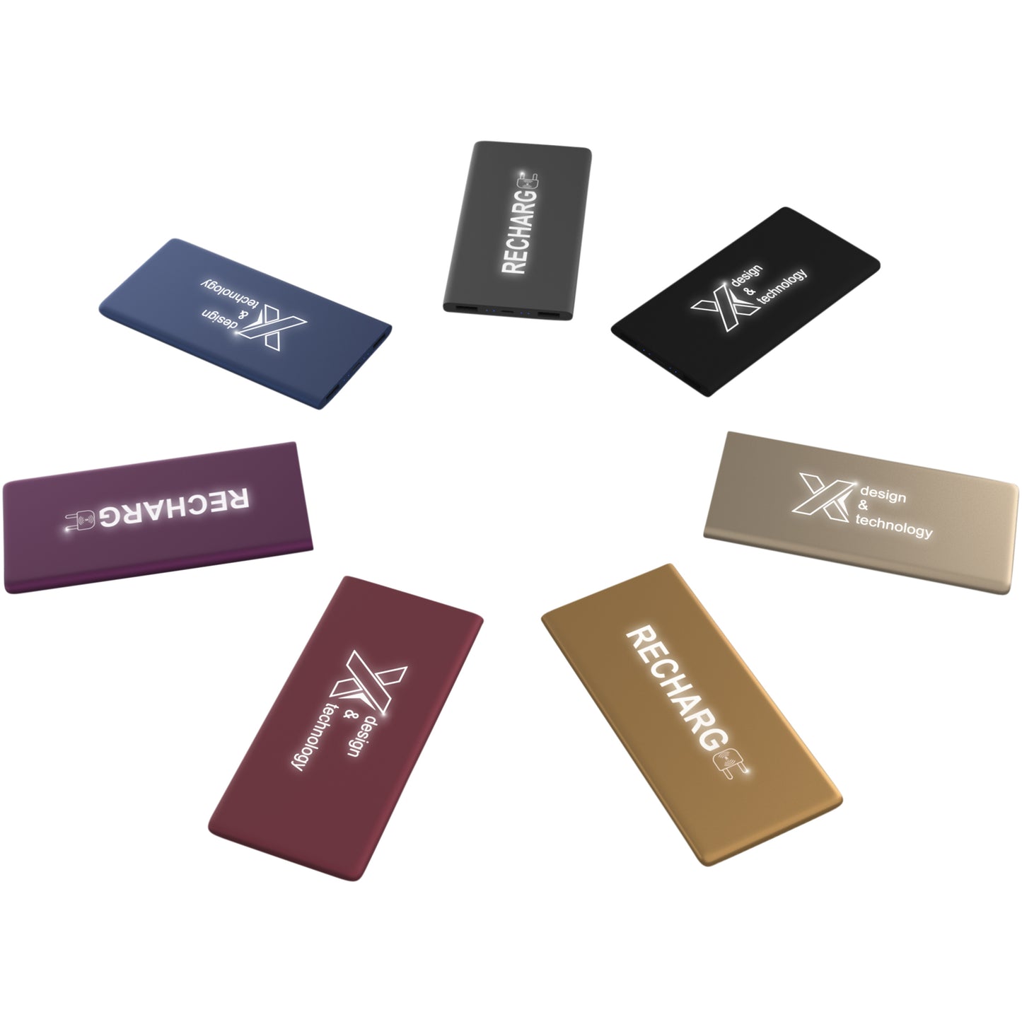 SCX.design P15 light-up 5000 mAh powerbank