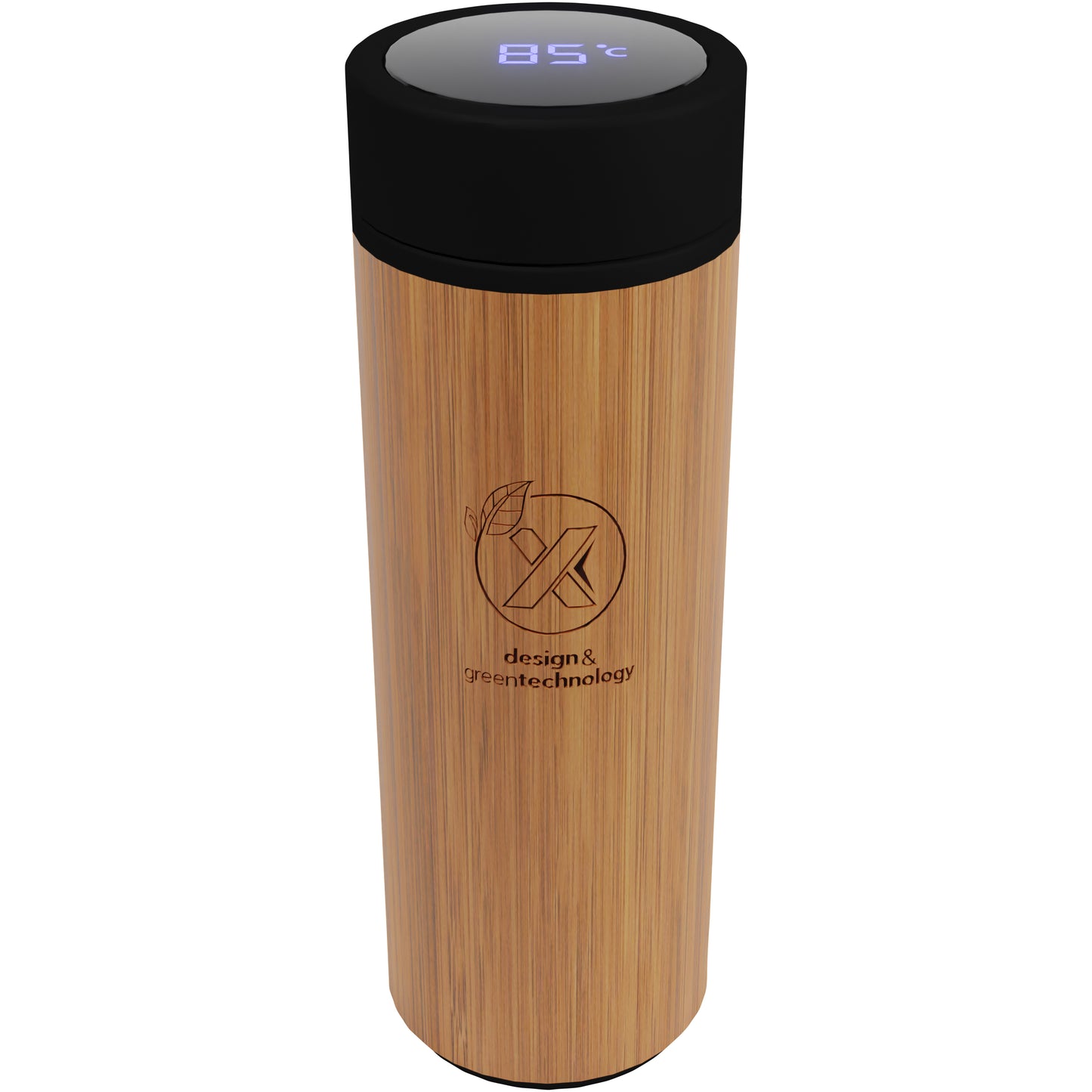 SCX.design D11 500 ml smart flaska i bambu