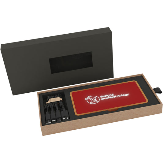 SCX.design P36 5 000 mAh upplyst trådlös powerbank