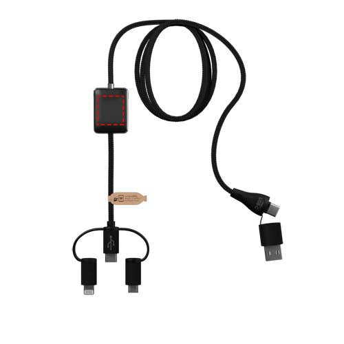 SCX.design C48 CarPlay 5-i-1-laddningssladd