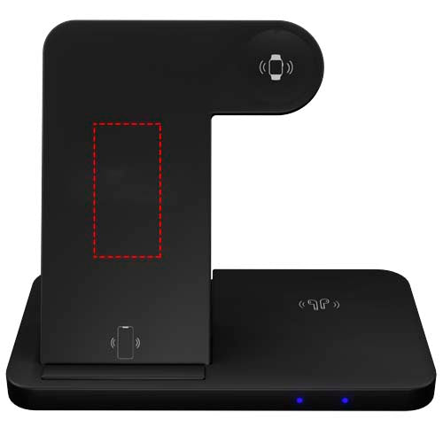 SCX.design W28 3-i-1 trådlös laddningsbas med telefonställ