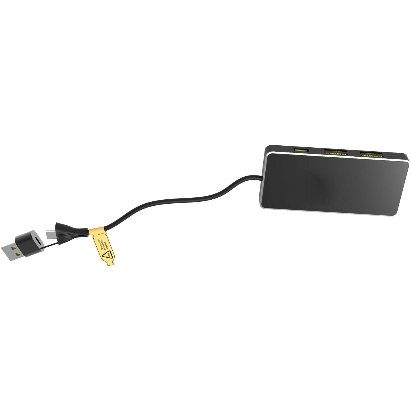 SCX.design H20 8-i-1 USB-hubb med dubbla ingångar och sex portar