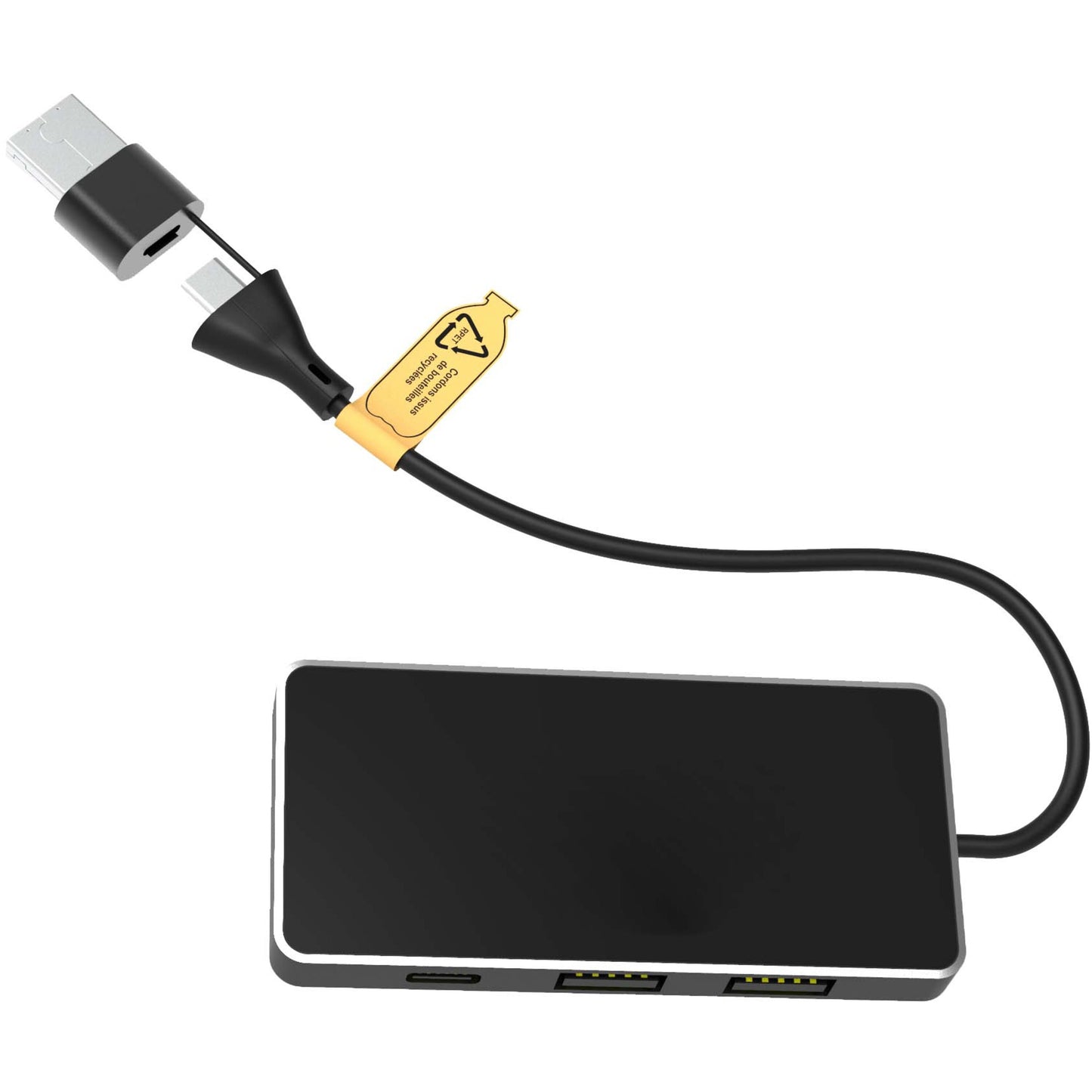 SCX.design H20 8-i-1 USB-hubb med dubbla ingångar och sex portar