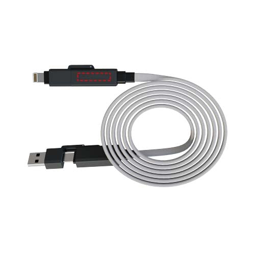 SCX.design C58 60W magnetisk platt laddningskabel