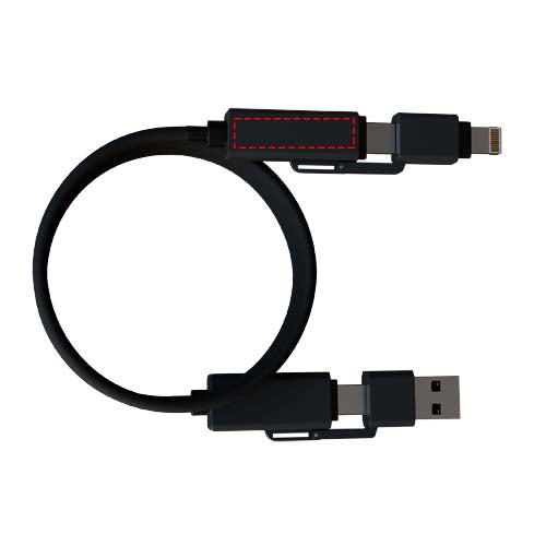 SCX.design C59 100 W laddningskabel av magnetiskt silikon