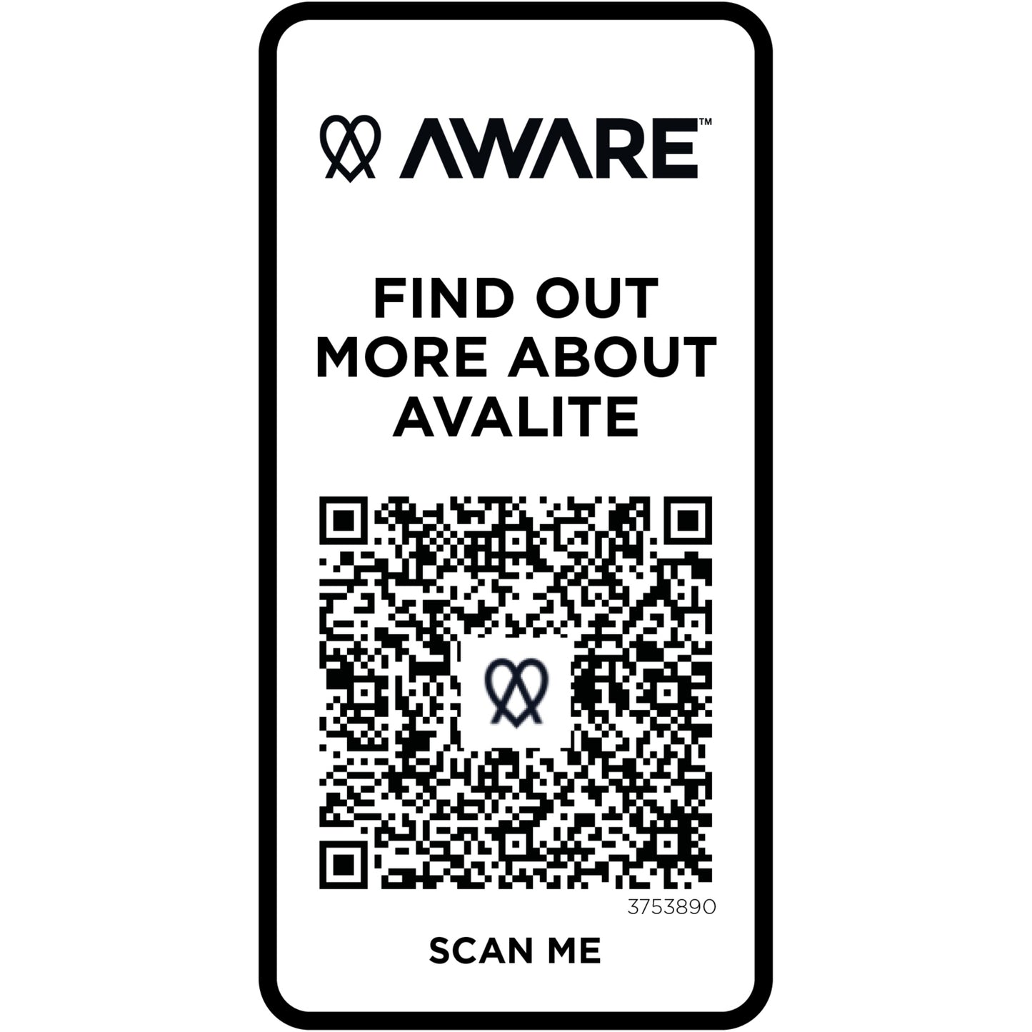Avalite  kortärmad unisex T-shirt av Aware™-återvunnet material