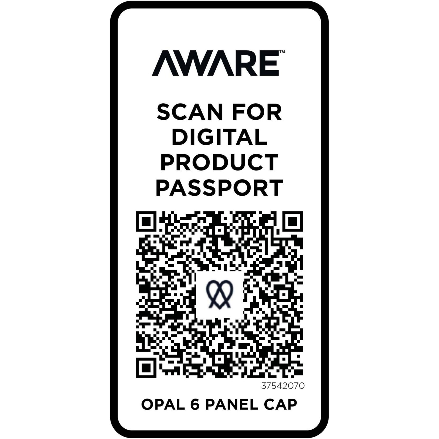 Opal Aware™ 6-panelskeps av återvunnet material