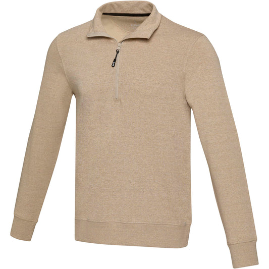 Tin unisex Aware™ tröja med kvartsdragkedja av återvunnet material