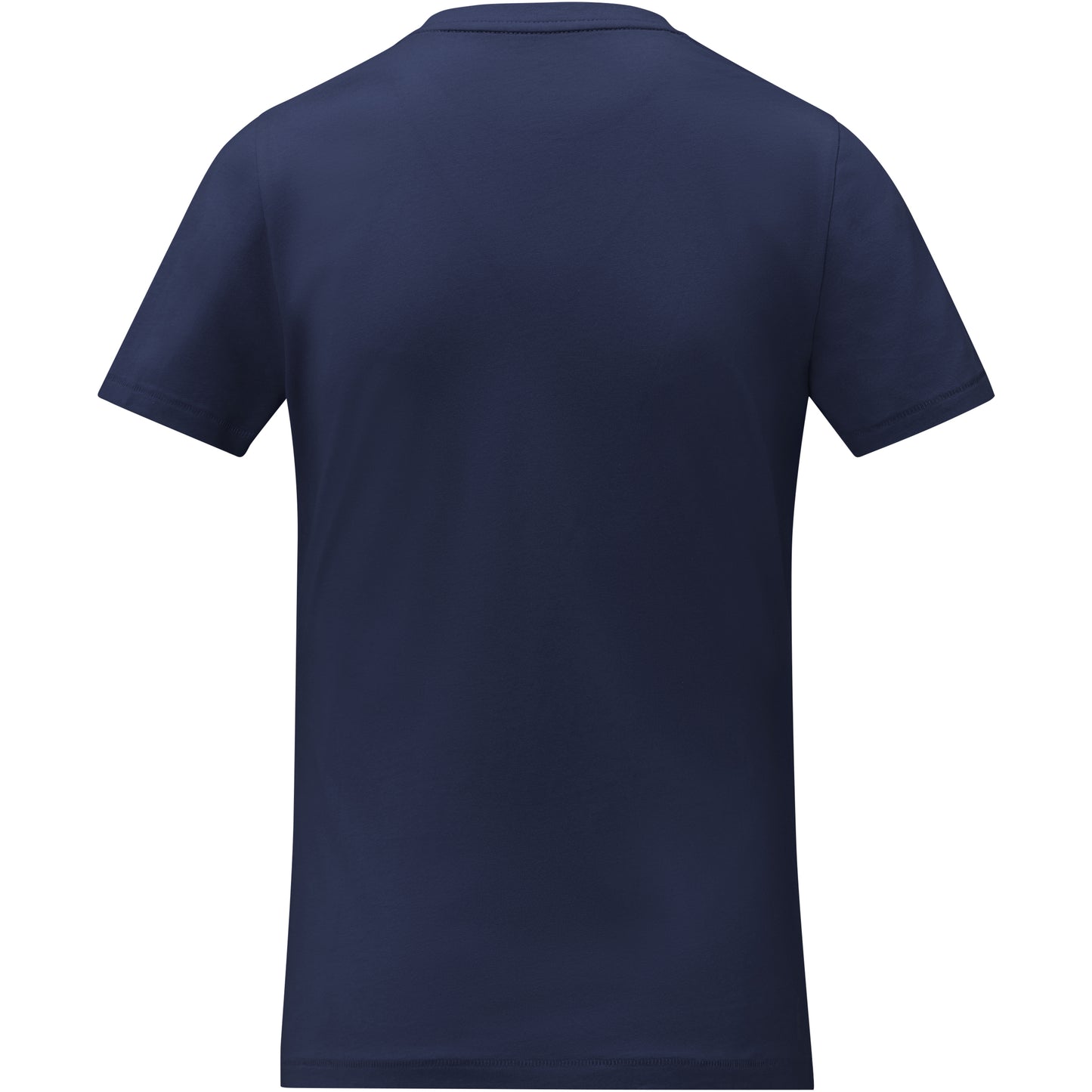 Somoto kortärmad V-ringad t-shirt till dam