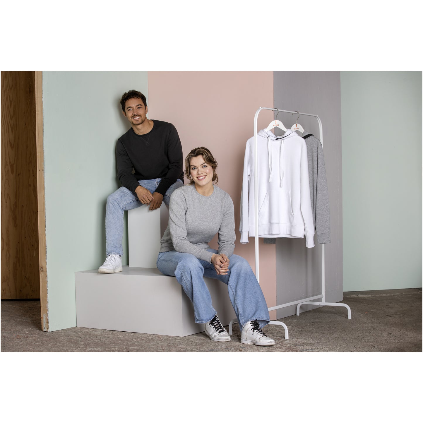 Surrey tröja unisex med rund hals