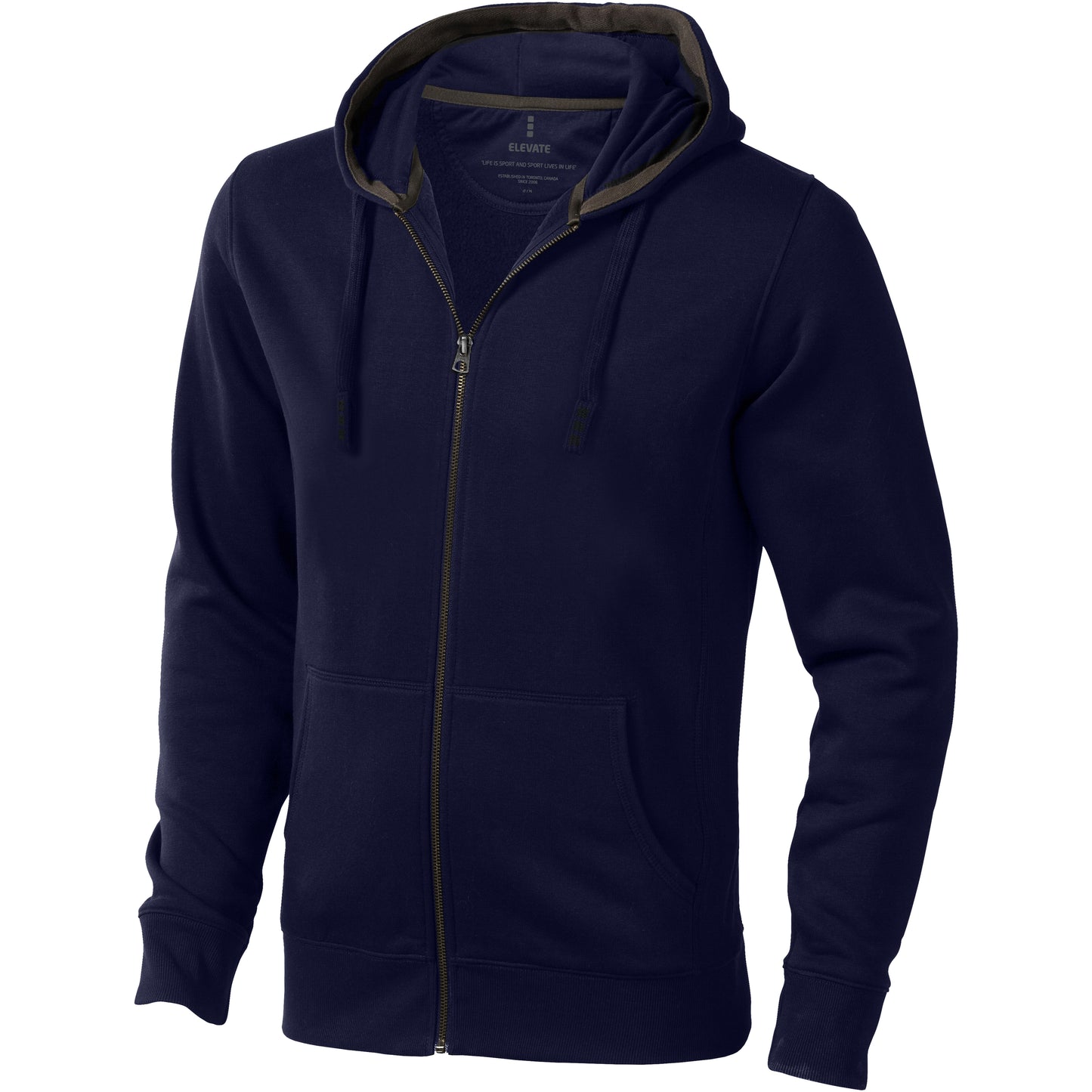 Arora hoodie med hel dragkedja män