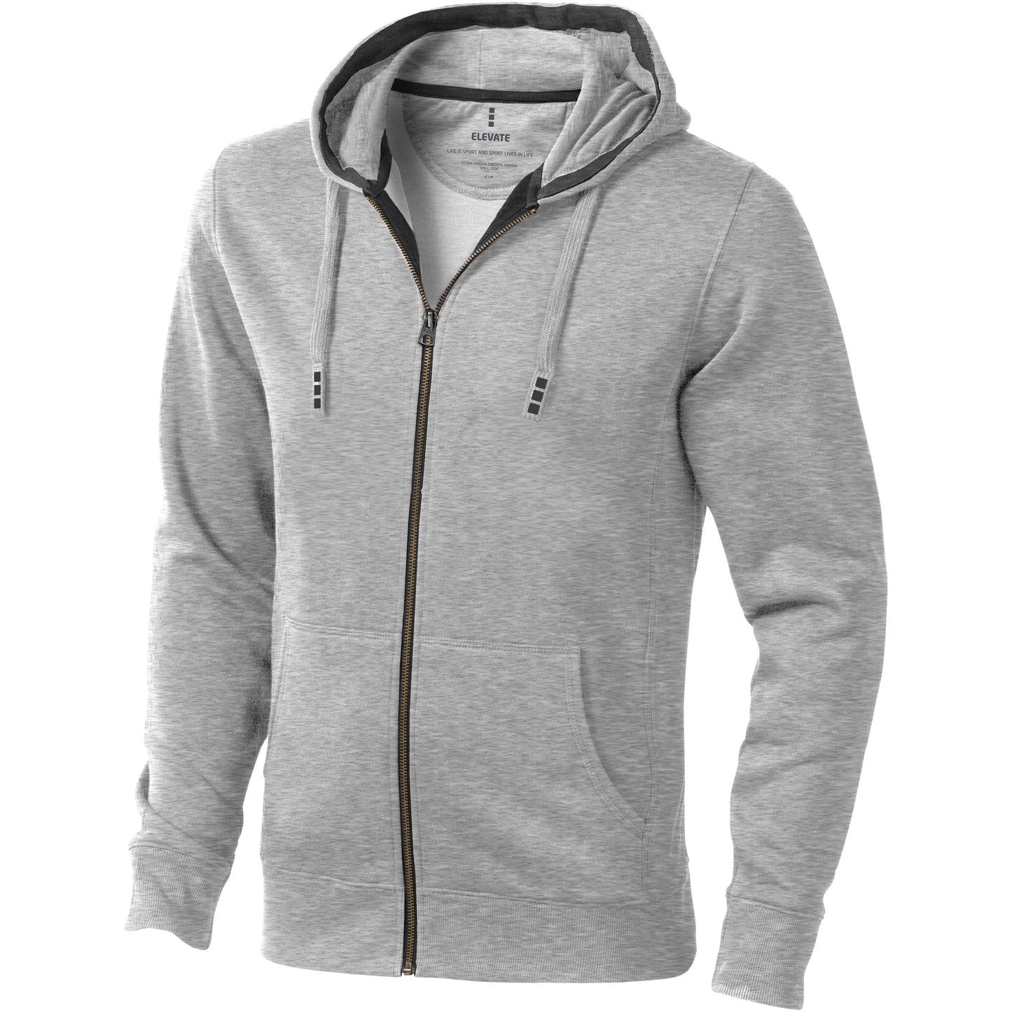 Arora hoodie med hel dragkedja män