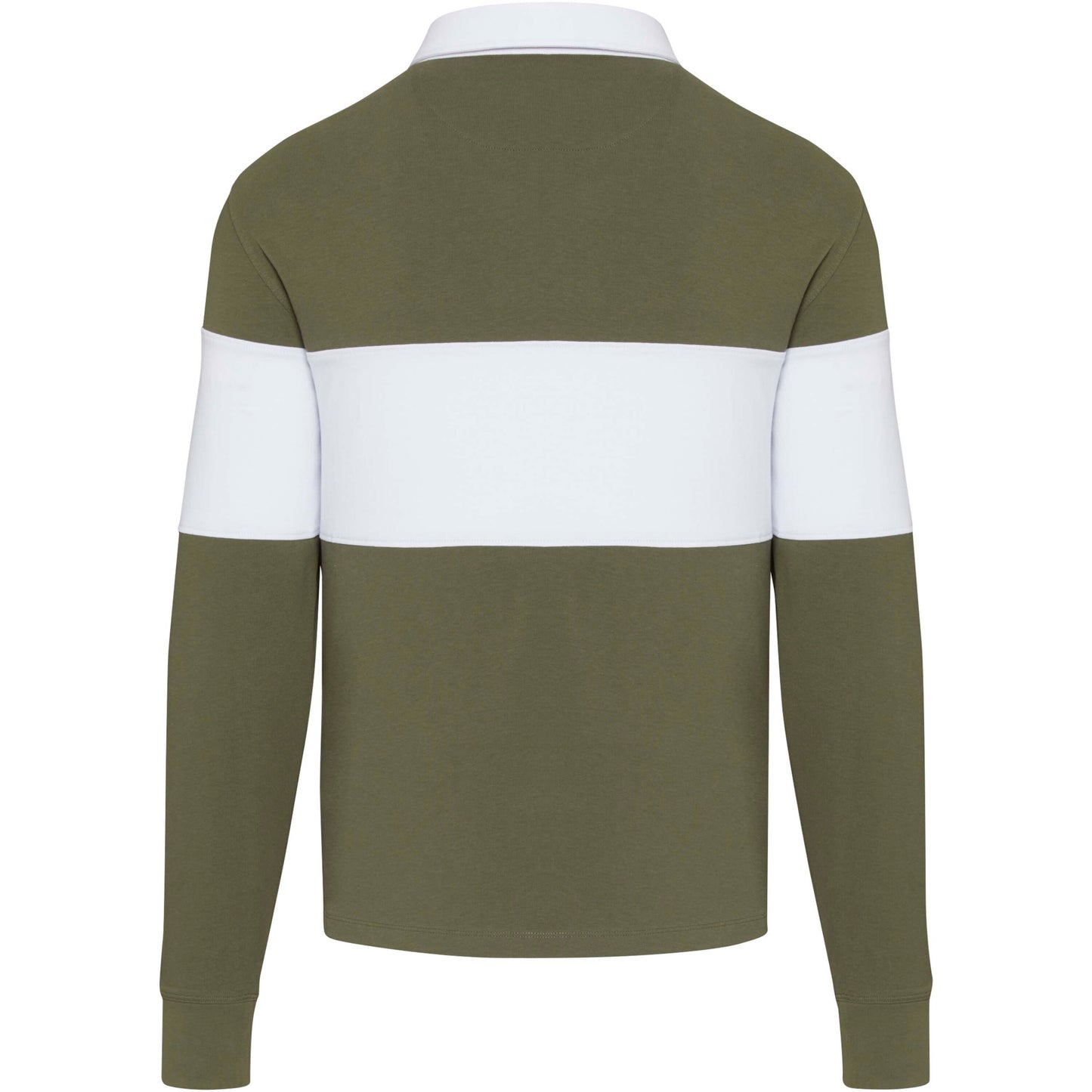 Clyde unisex sweatshirt, rugby- och polomönstrad