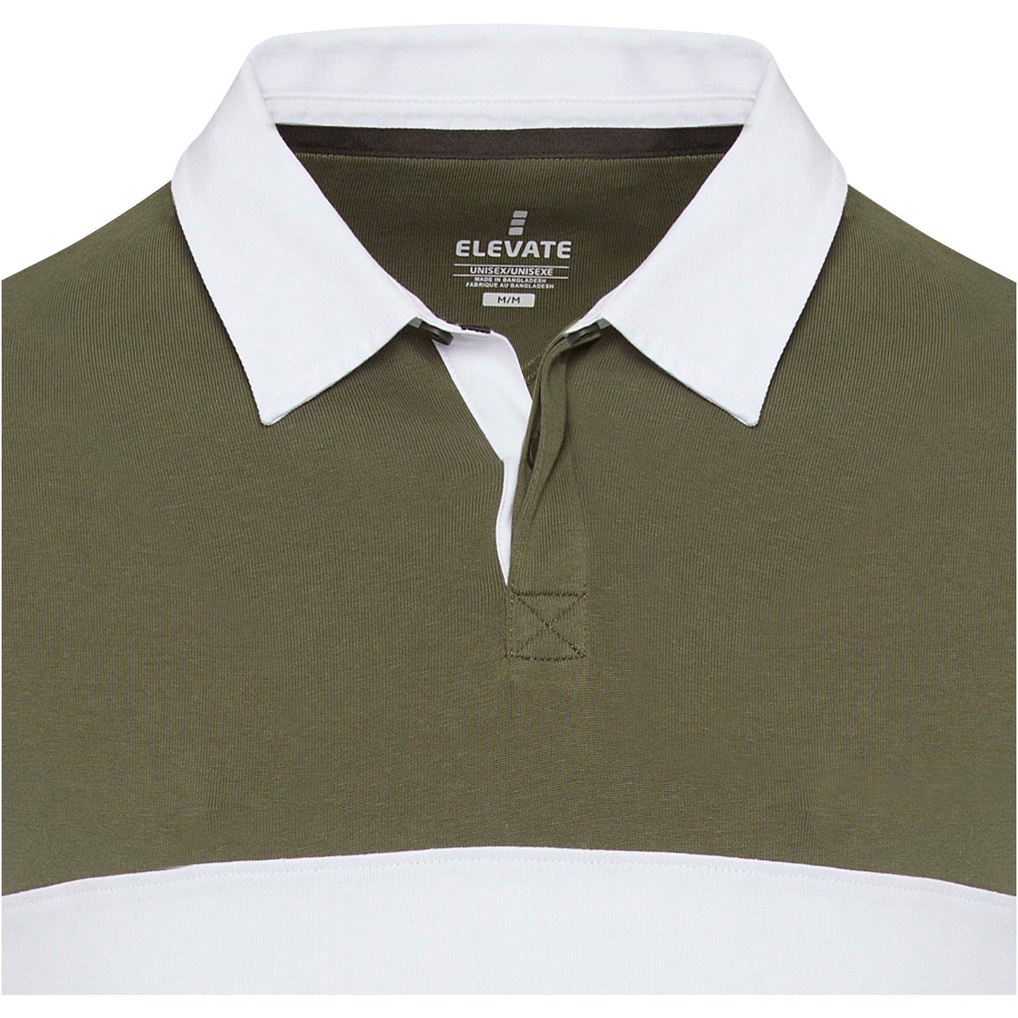 Clyde unisex sweatshirt, rugby- och polomönstrad
