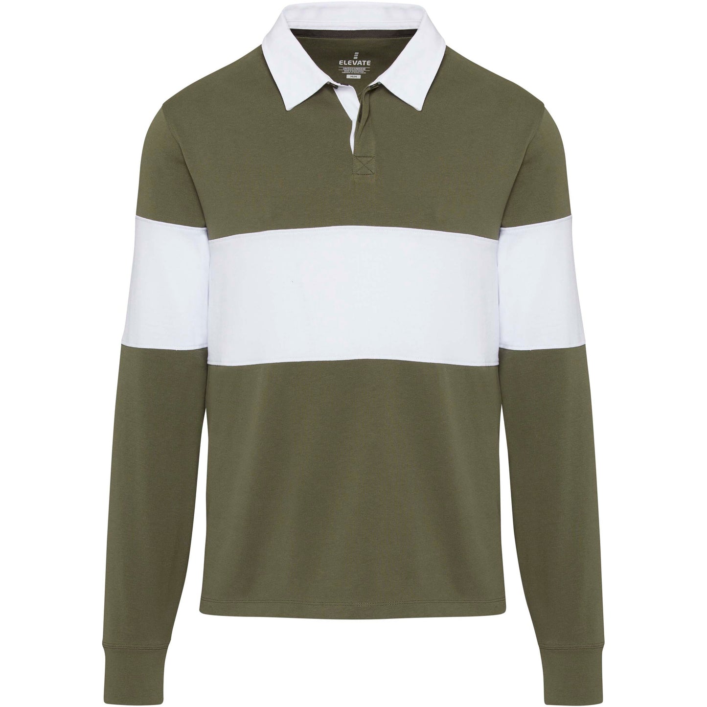 Clyde unisex sweatshirt, rugby- och polomönstrad