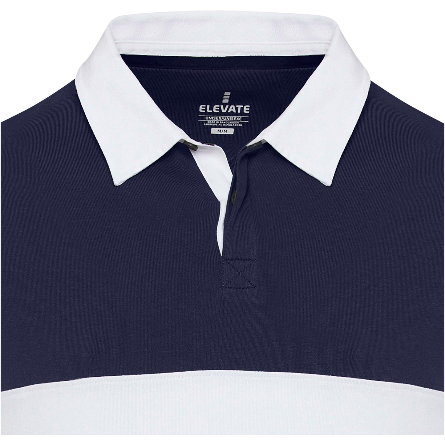 Clyde unisex sweatshirt, rugby- och polomönstrad
