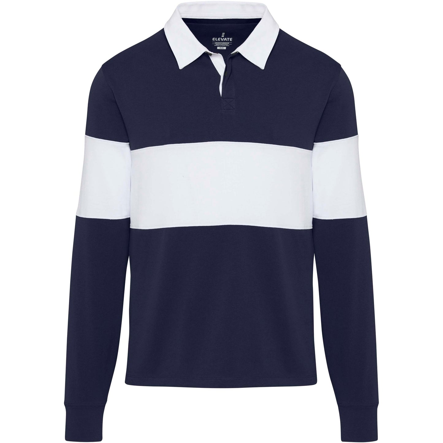 Clyde unisex sweatshirt, rugby- och polomönstrad