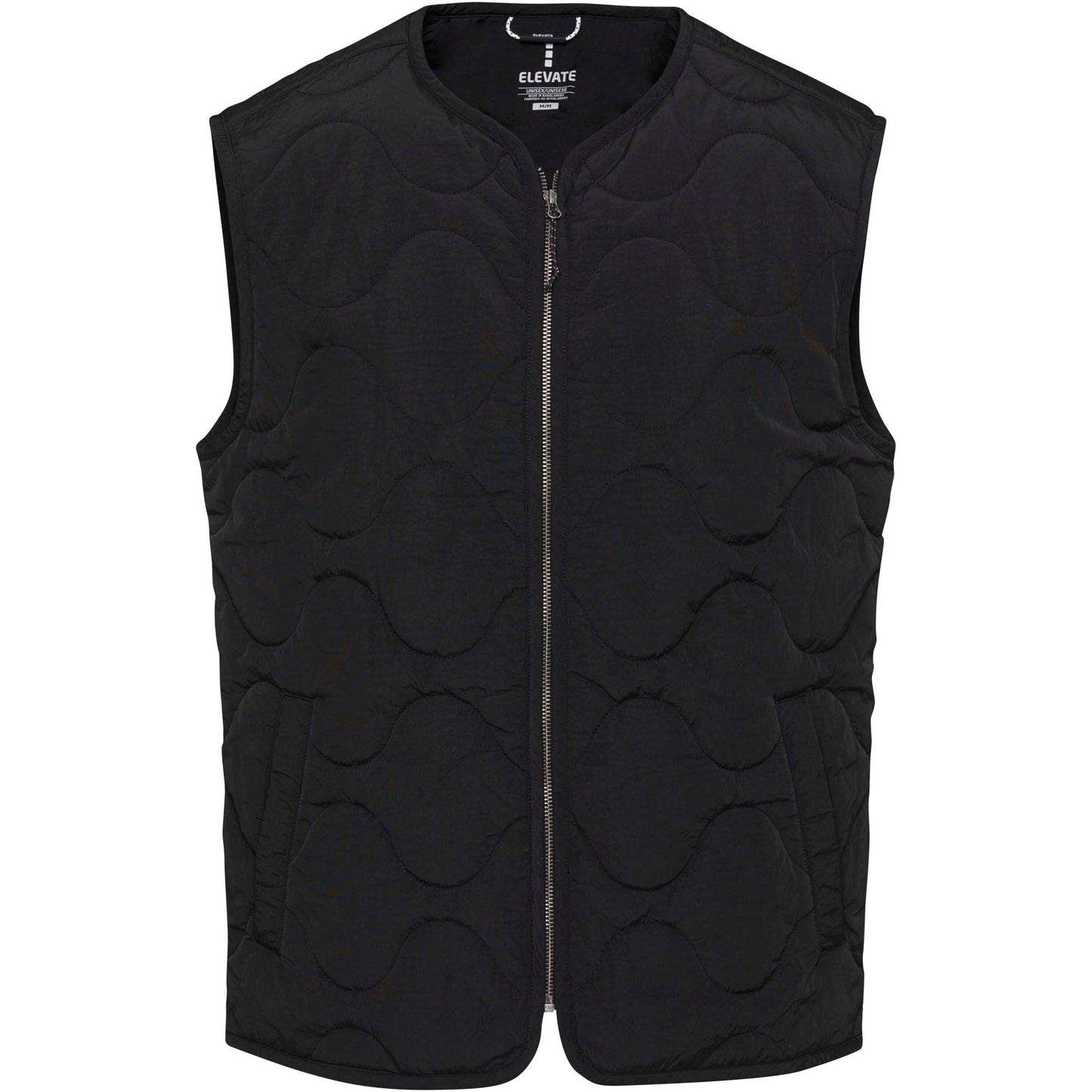 Quartz unisex quiltad väst av GRS-certifierat återvunnet material