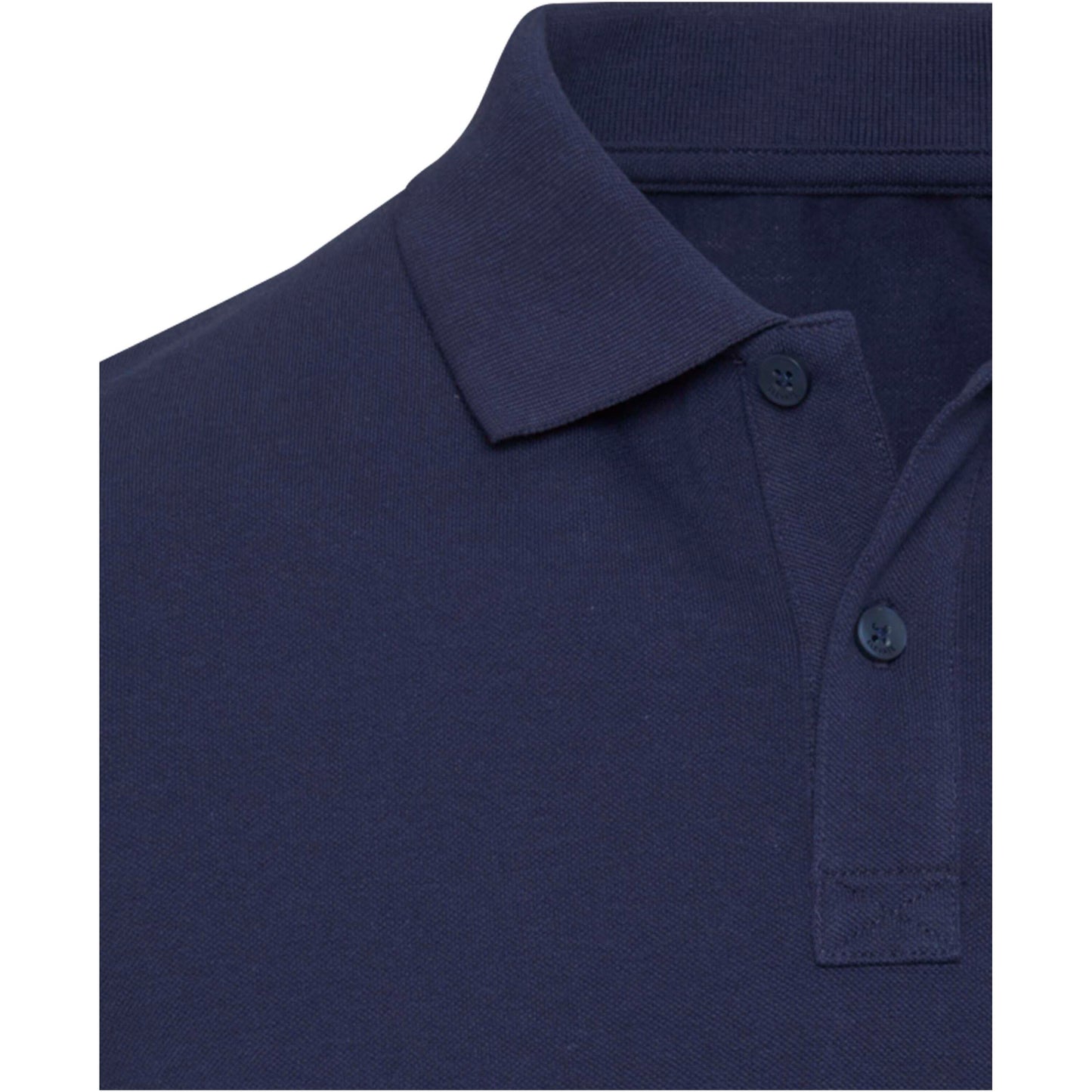 Beryl 220 g/m² kortärmad unisex-pikétröja av återvunnet ekologiskt OCS-material