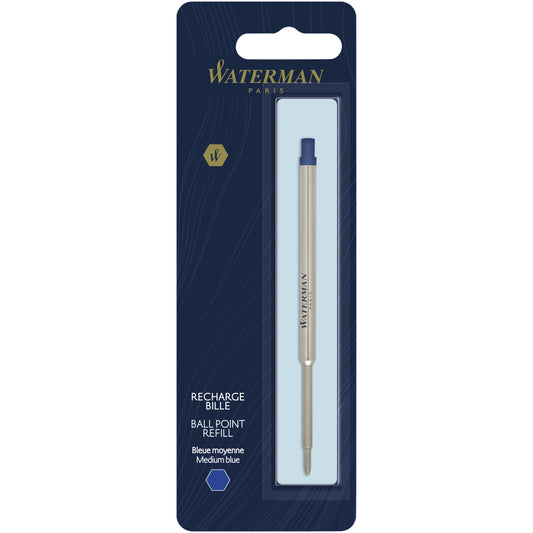 Waterman kulspetspenna refill (blått bläck)