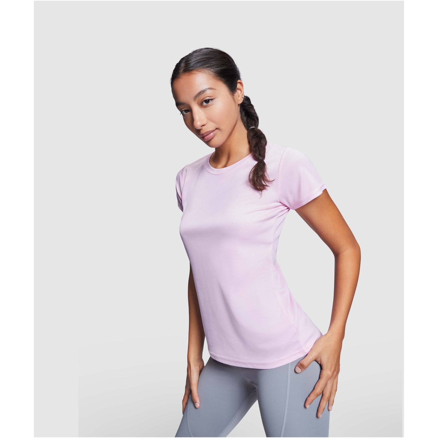 Montecarlo kortärmad funktions T-shirt för dam