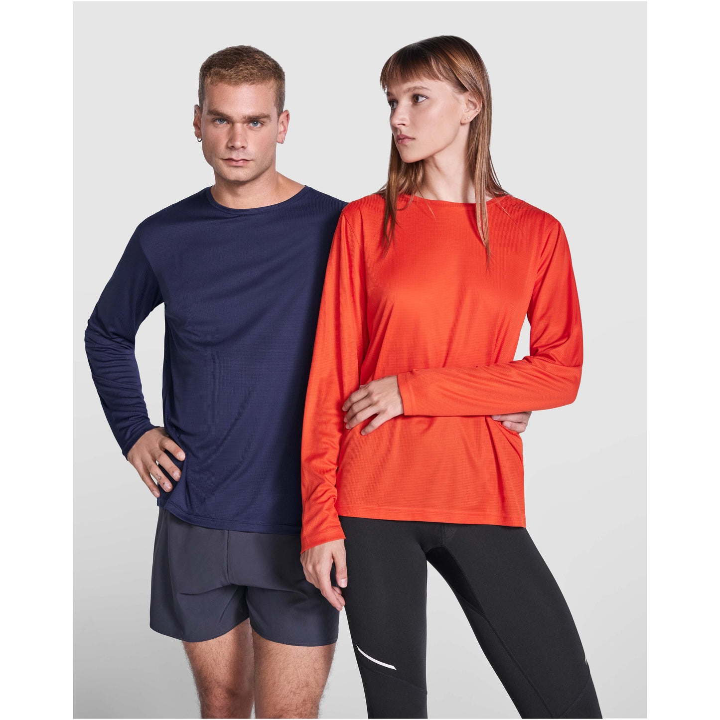 Estoril unisex långärmad funktions T-shirt för herr
