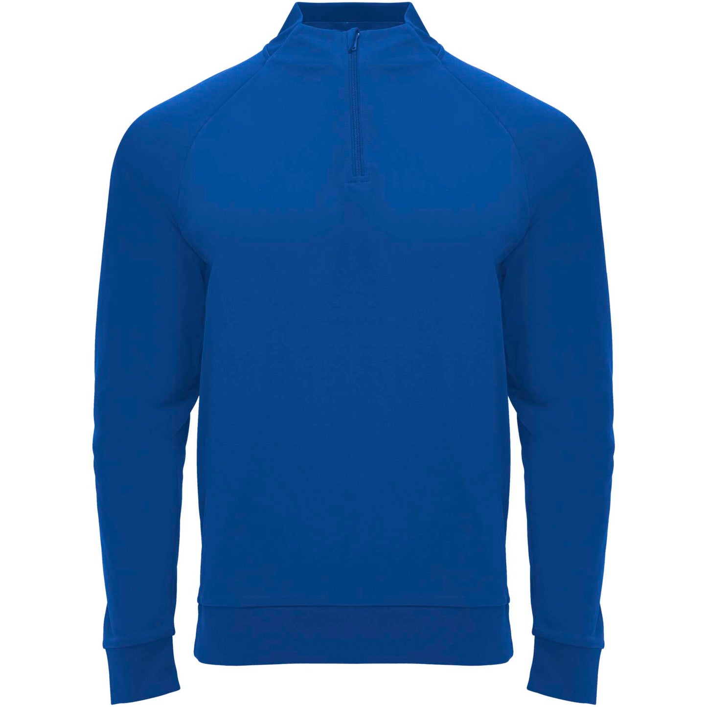 Epiro långärmad unisex sweatshirt med kvartslång dragkedja