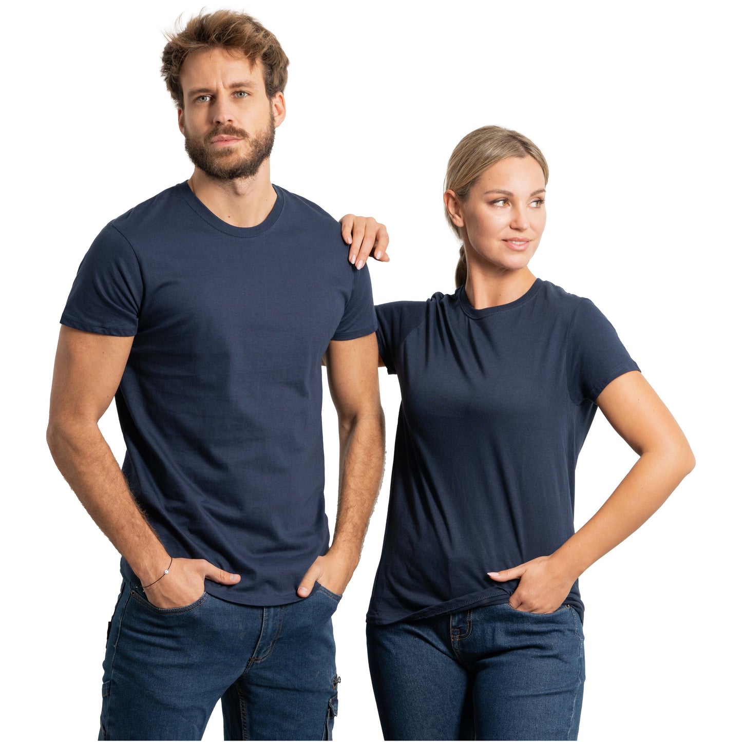 Atomic kortärmad unisex T-shirt