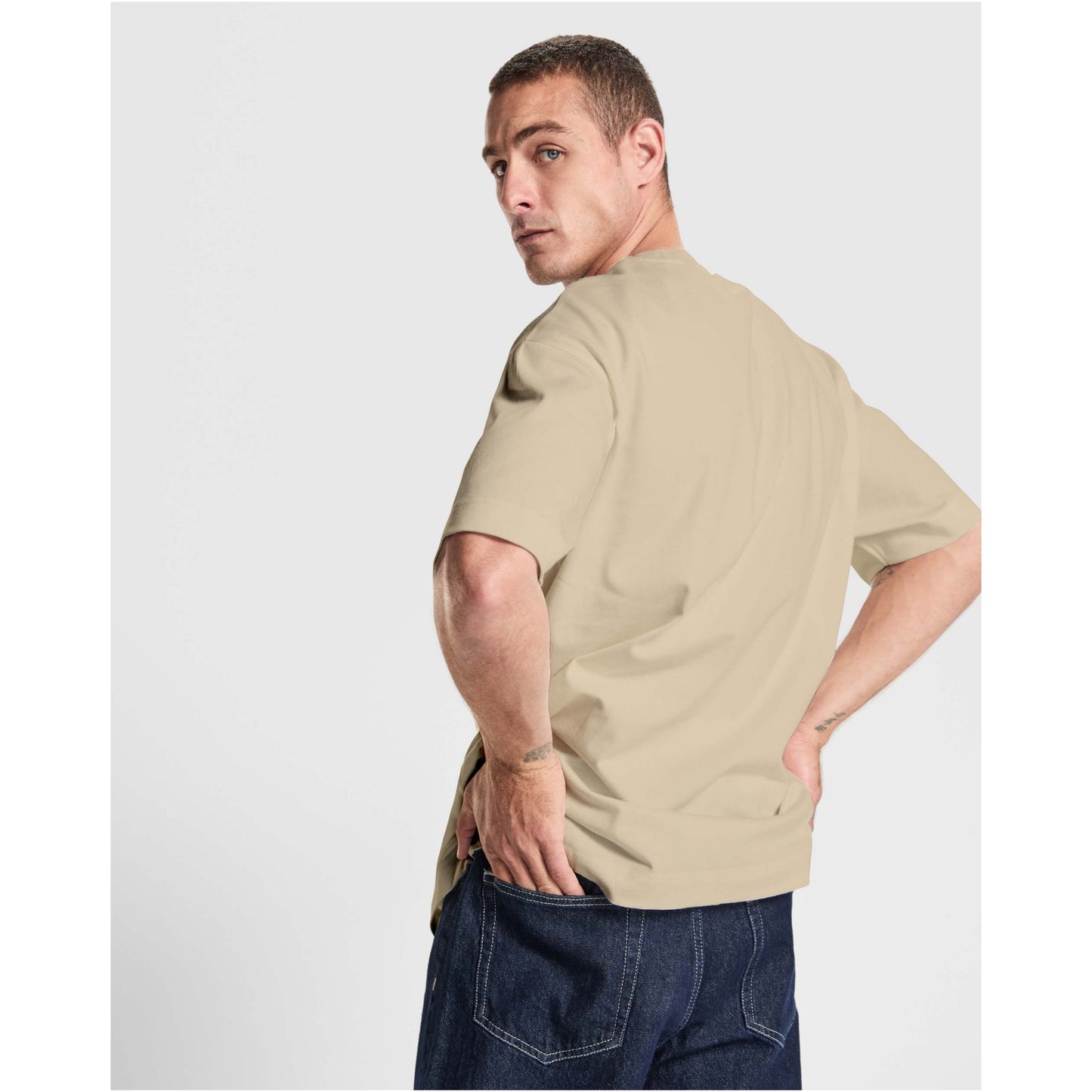 Chow oversized kortärmad unisex-T-shirt