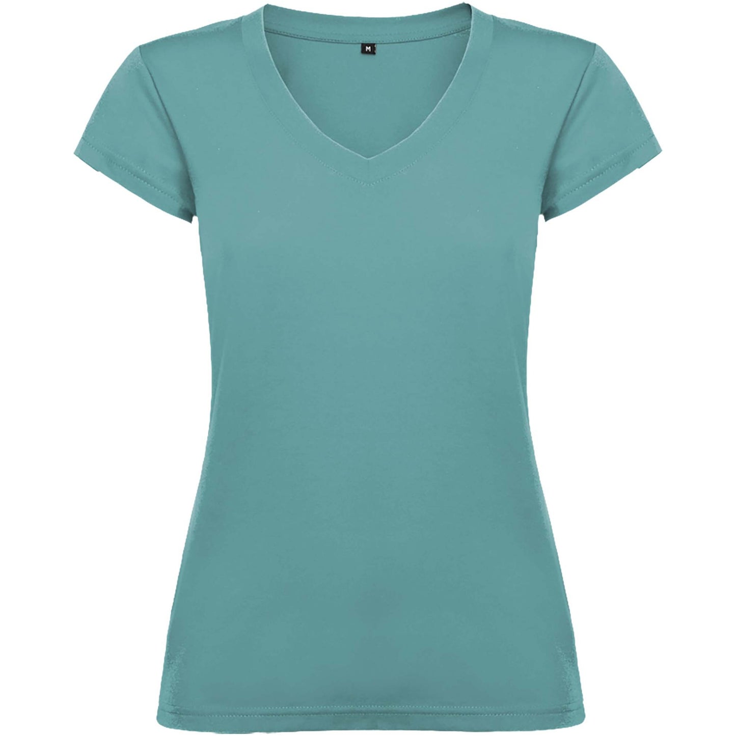 Victoria kortärmad v-ringad T-shirt för dam