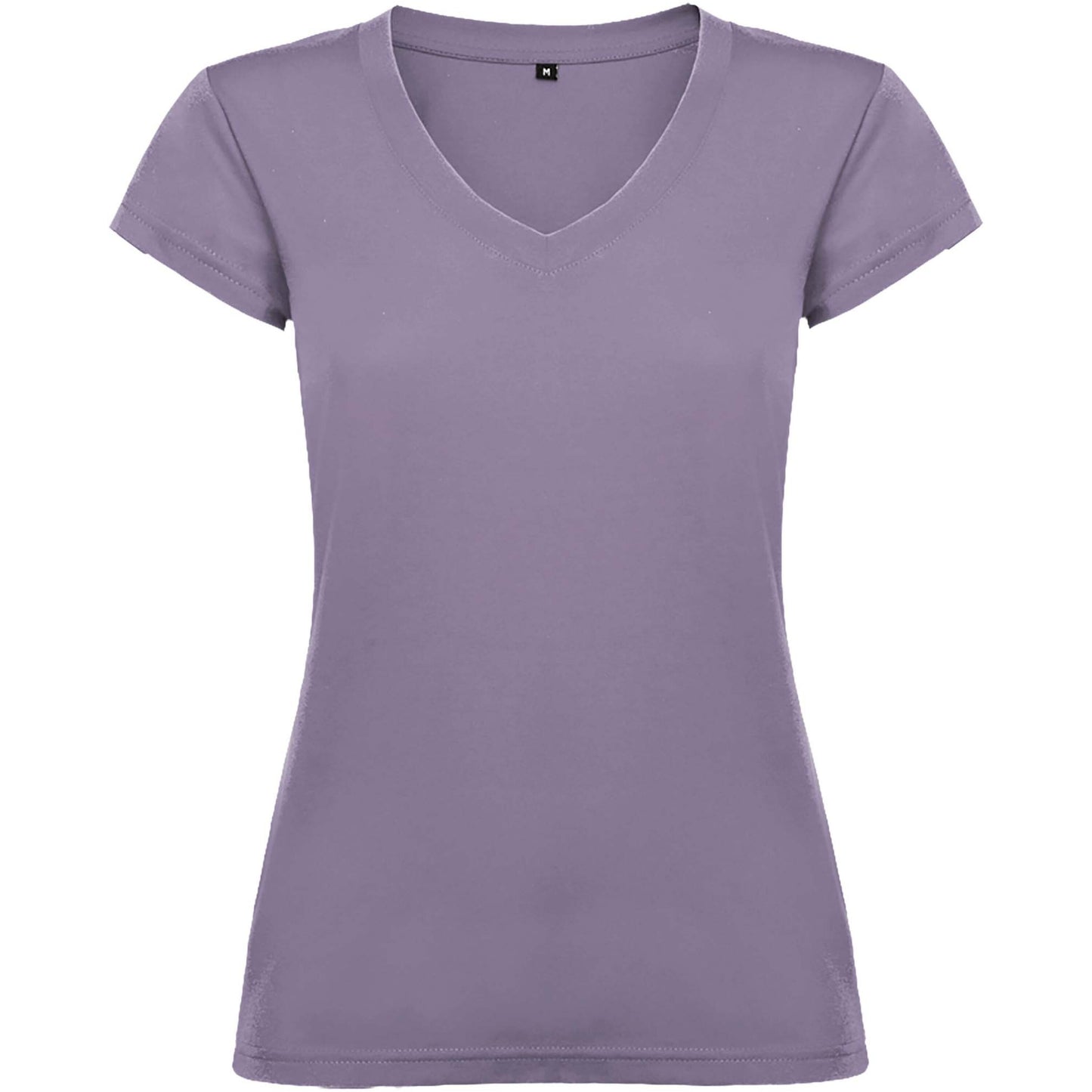 Victoria kortärmad v-ringad T-shirt för dam