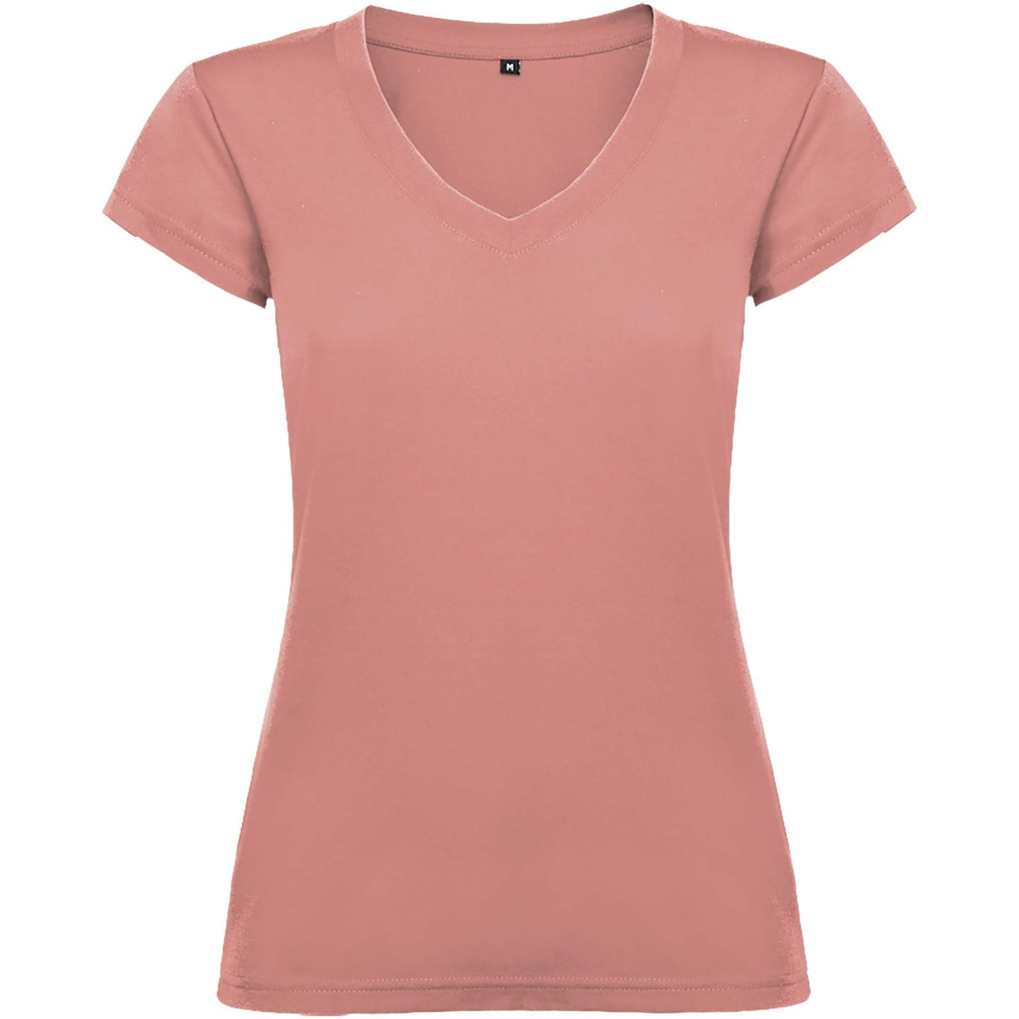 Victoria kortärmad v-ringad T-shirt för dam