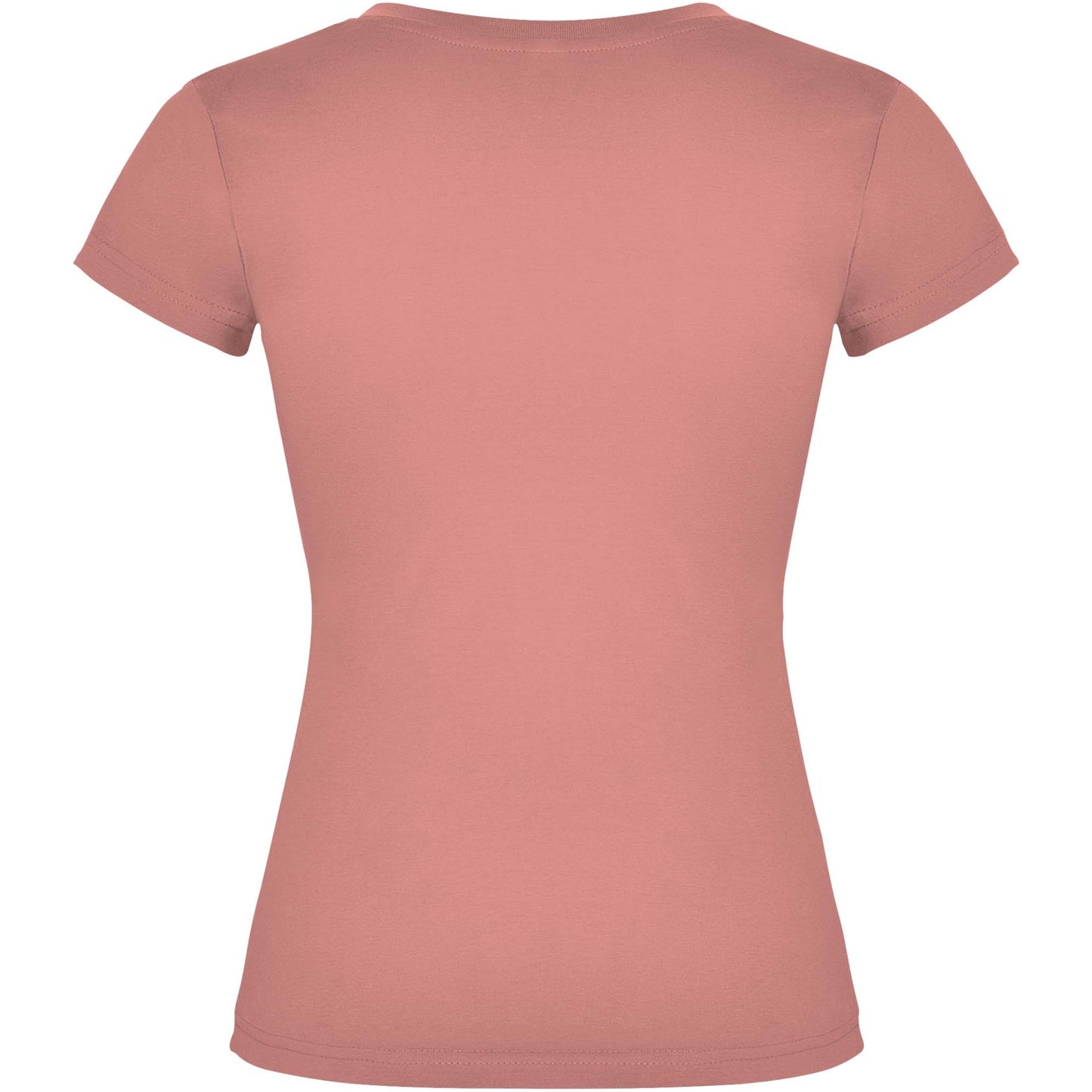 Victoria kortärmad v-ringad T-shirt för dam
