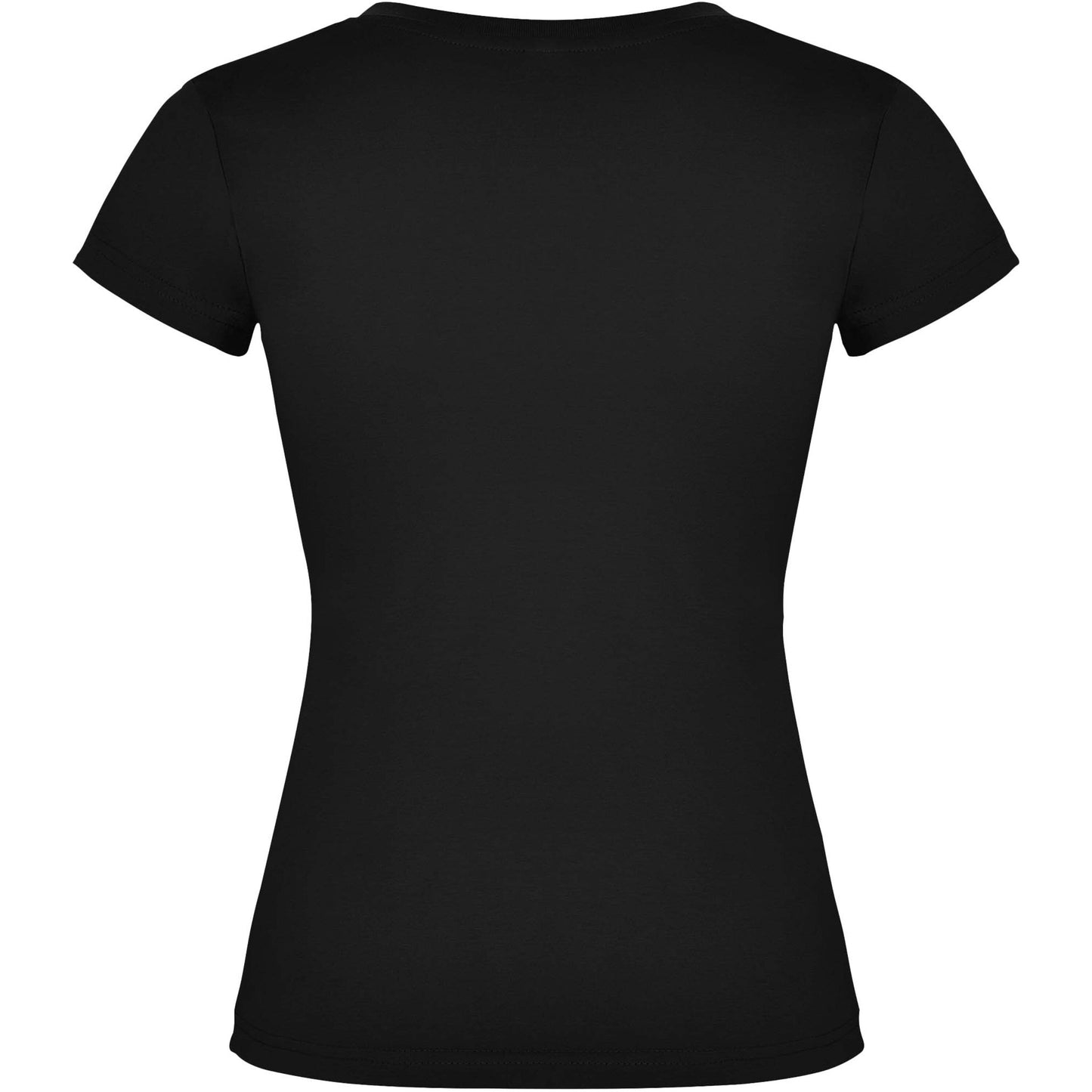 Victoria kortärmad v-ringad T-shirt för dam