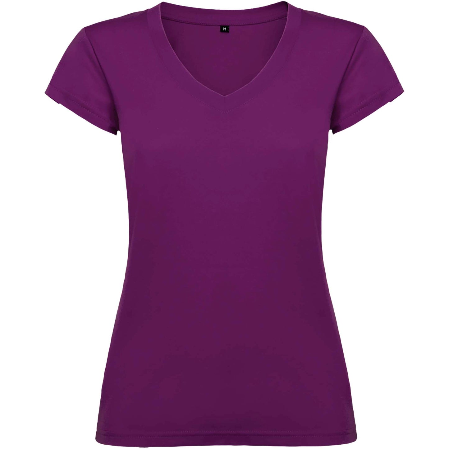 Victoria kortärmad v-ringad T-shirt för dam