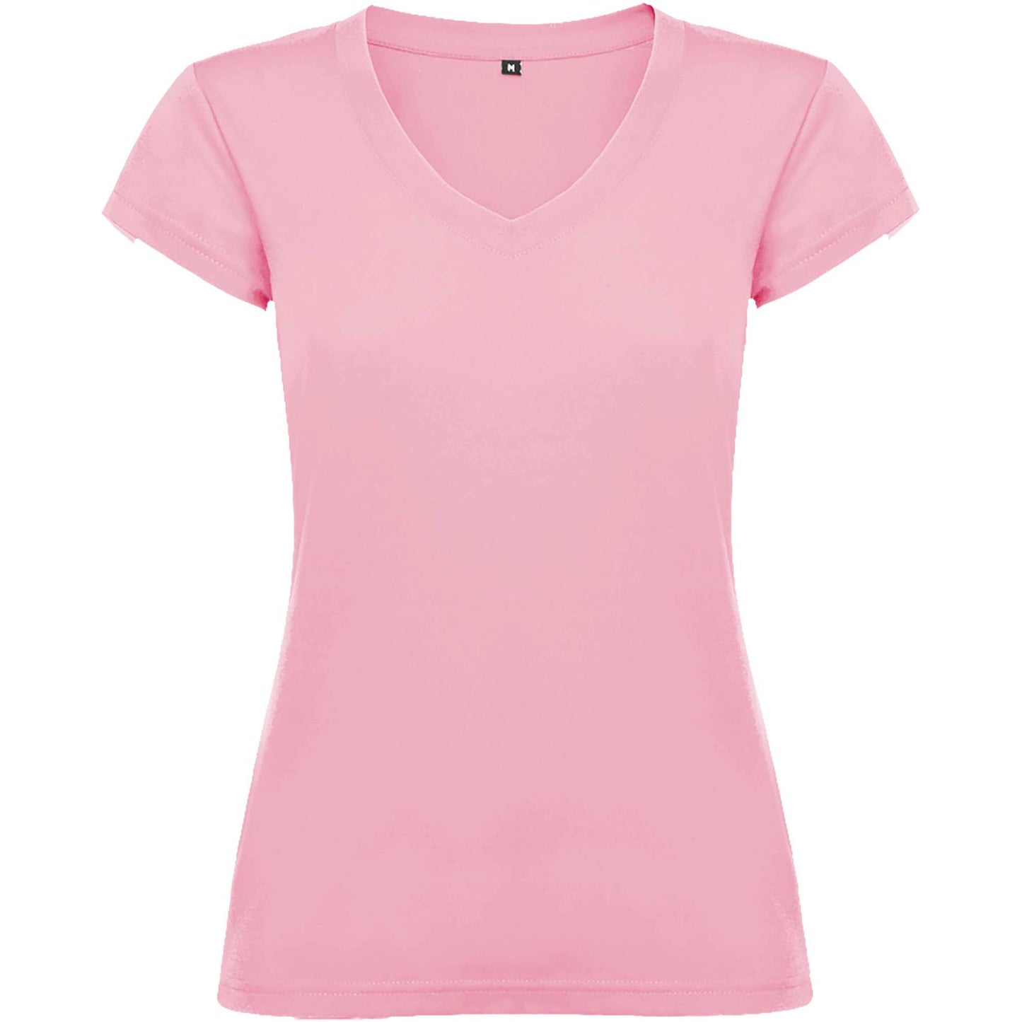 Victoria kortärmad v-ringad T-shirt för dam
