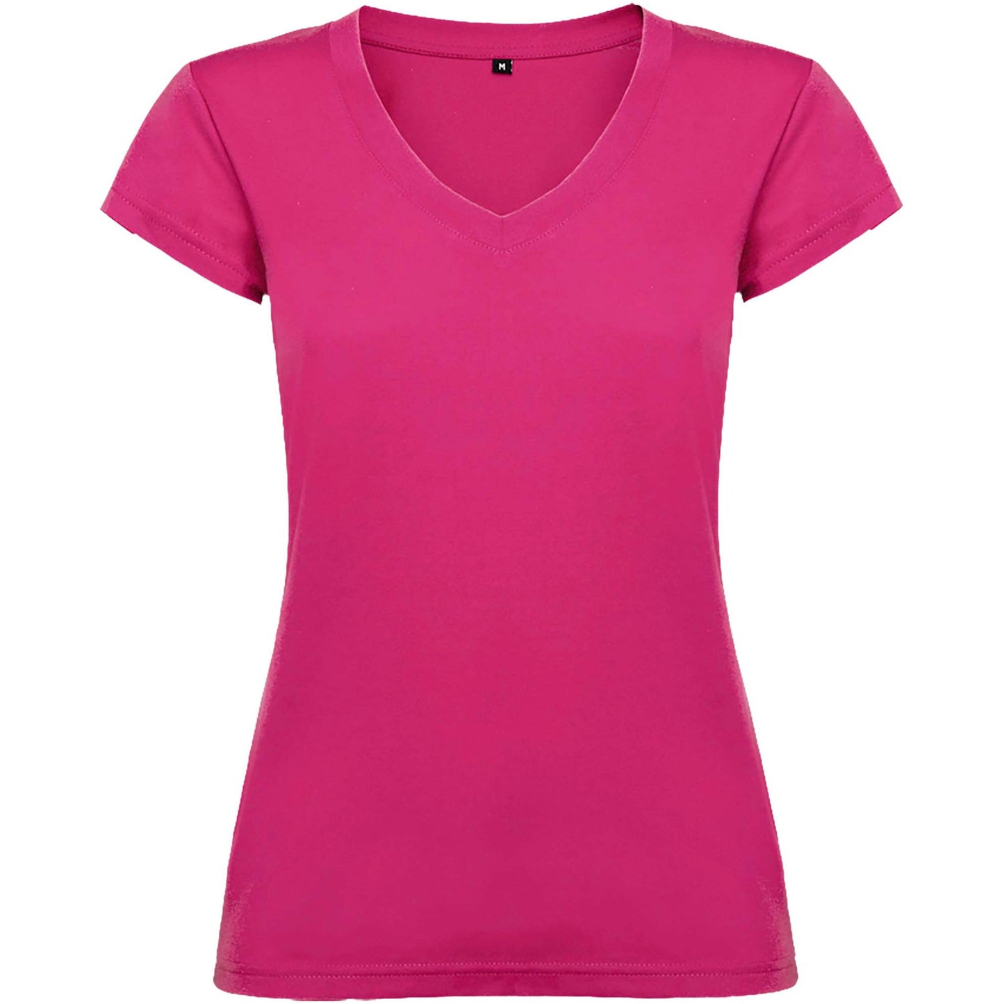 Victoria kortärmad v-ringad T-shirt för dam