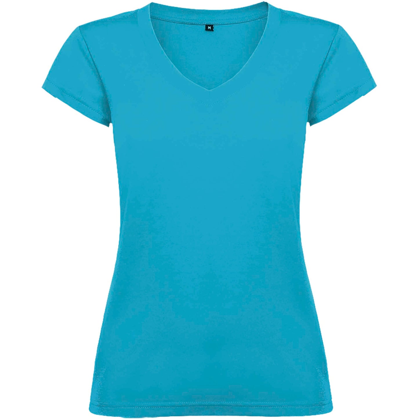 Victoria kortärmad v-ringad T-shirt för dam