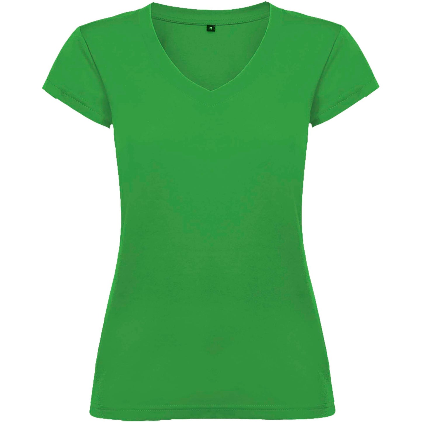 Victoria kortärmad v-ringad T-shirt för dam