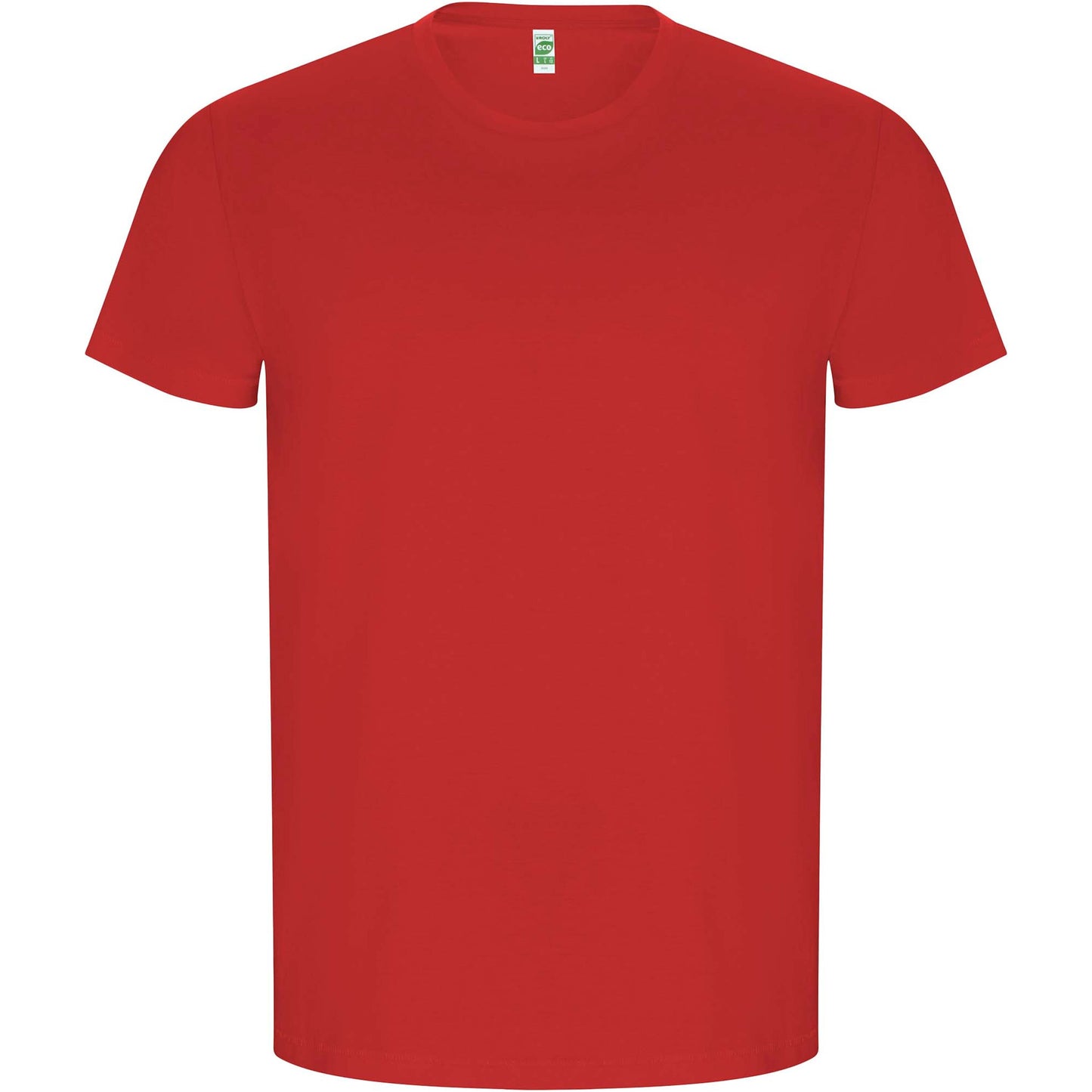 Golden kortärmad T-shirt för herr