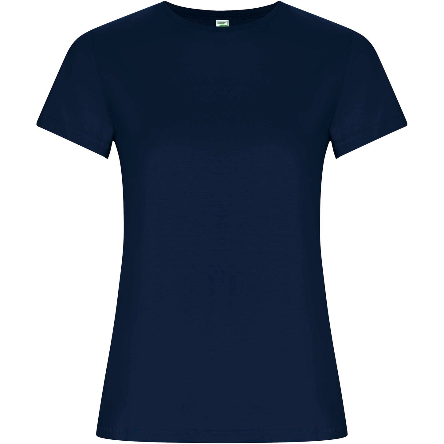 Golden kortärmad T-shirt för dam