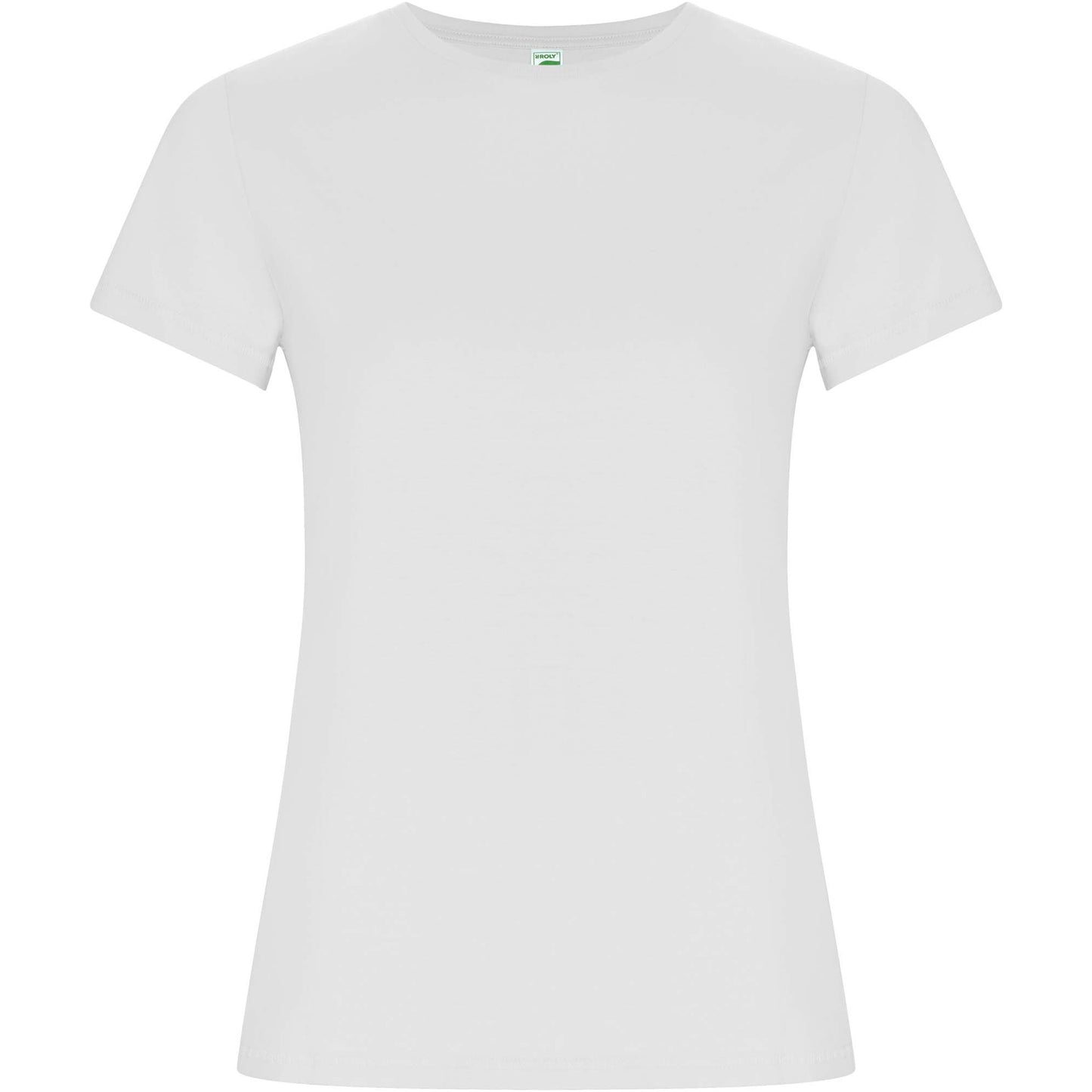 Golden kortärmad T-shirt för dam