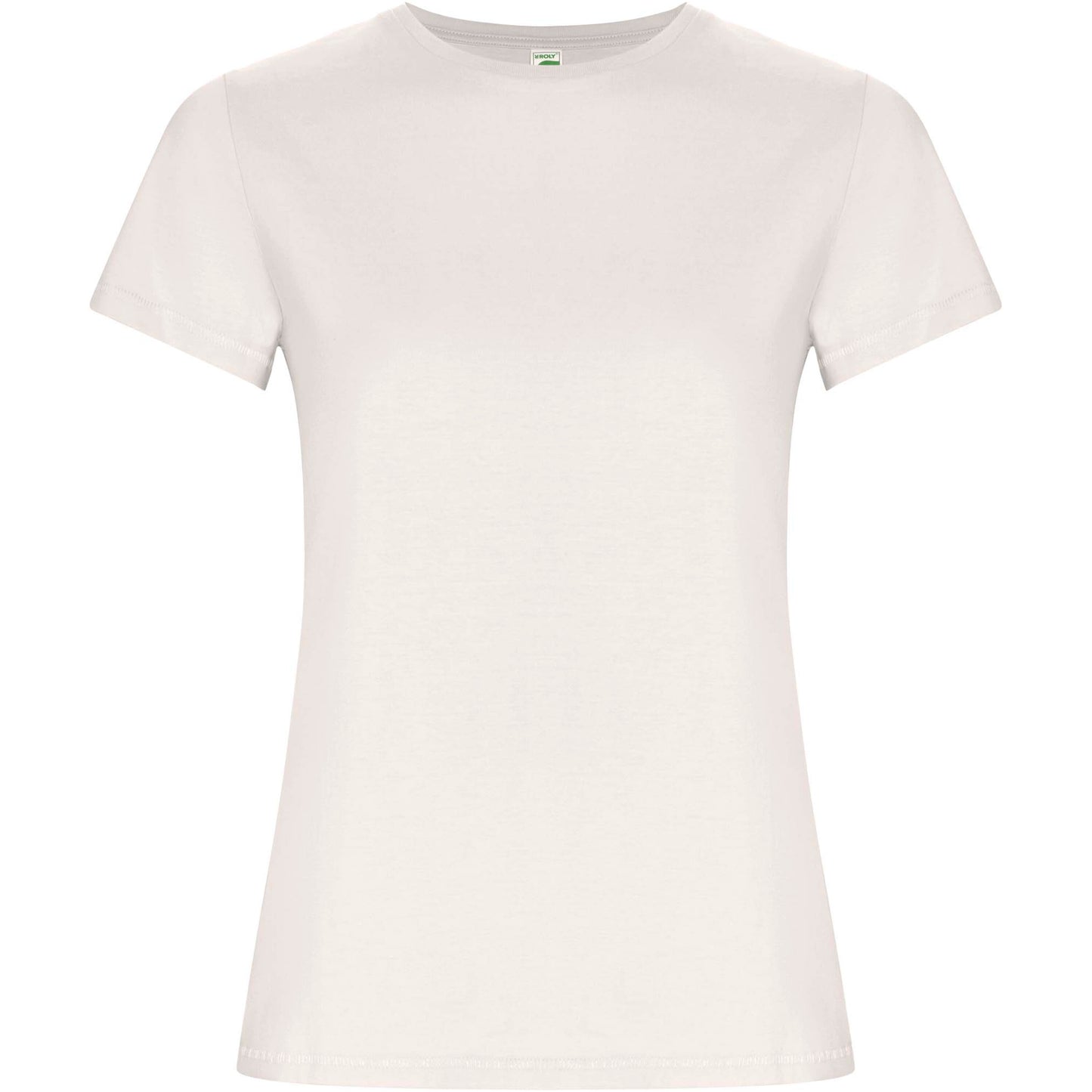 Golden kortärmad T-shirt för dam