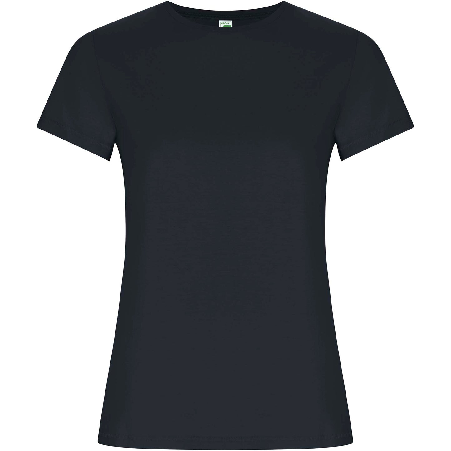 Golden kortärmad T-shirt för dam