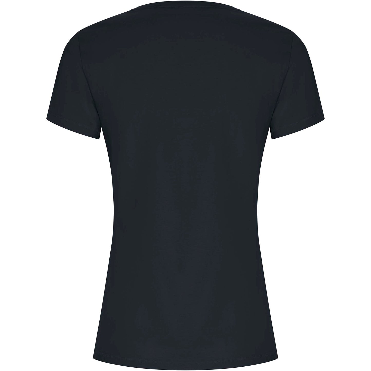 Golden kortärmad T-shirt för dam