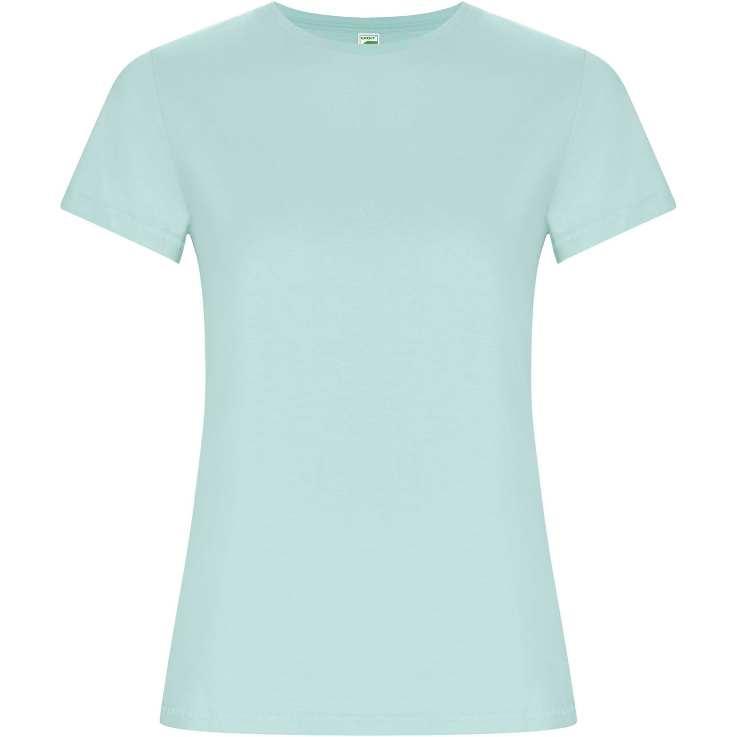 Golden kortärmad T-shirt för dam